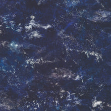 Load image into Gallery viewer, Earth Views ocean texture midnight colorway by Karen Nyberg from Robert Kaufman