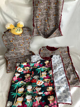 Load image into Gallery viewer, Adult bib with crumb catcher pocket