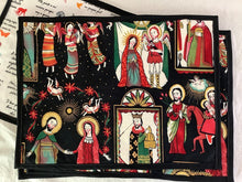 Load image into Gallery viewer, PRE-ORDER Reversible Christmas and Frida Kahlo placemats