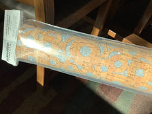 Load image into Gallery viewer, Silver Glitter Backed cheery Os cork faux leather with silver flecks