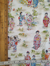 Load image into Gallery viewer, Japanese shrine or temple with Mt Fuji, cherry blossoms and girl's day and boy's day coordinates