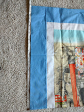 Load image into Gallery viewer, Japanese shrine or temple with Mt Fuji, cherry blossoms and girl's day and boy's day coordinates