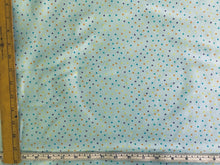 Load image into Gallery viewer, Fluffy Flannel Paintbrush Studios turquoise dots