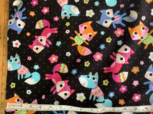 Load image into Gallery viewer, Cuddle prints Flannel fox (dog and cat) from Fabri-quilt