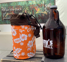 Load image into Gallery viewer, Insulated bottle totes half gallon (Growler)
