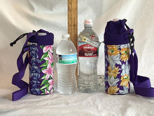 Load image into Gallery viewer, Insulated bottle totes 16-25 oz; half liter to 750 ml (Small)