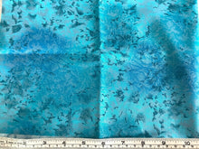 Load image into Gallery viewer, Copper turquoise gold blue fat quarters 4 piece set