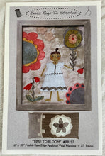 Load image into Gallery viewer, Time To Bloom Pattern Easy raw edge fusible appliqué