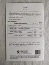 Load image into Gallery viewer, Framed pattern from PineRose Designs