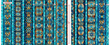Load image into Gallery viewer, Bohemian Sunrise Celestial Decorative Stripe by Morris Creative Group from Quilting Treasures