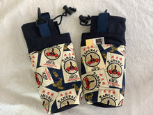 Load image into Gallery viewer, Insulated bottle totes 16-25 oz; half liter to 750 ml (Small)