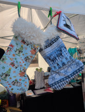 Load image into Gallery viewer, Decorative Christmas stockings with bah hum pug