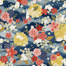 Load image into Gallery viewer, Moon Rabbit main navy from Paintbrush Studios