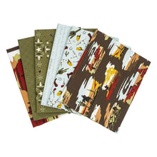 Load image into Gallery viewer, Go West with John Wayne Brown colorway by the yard from Riley Blake