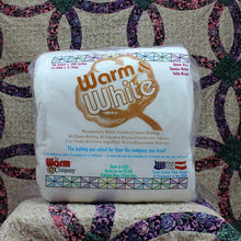 Load image into Gallery viewer, Warm & White Cotton Batting Queen Size
