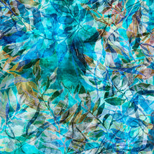 Load image into Gallery viewer, Periwinkle large leaves from Quilting Treasures