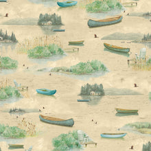 Load image into Gallery viewer, Lakeside Retreat throw quilt kit