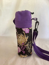 Load image into Gallery viewer, Kiku purple canvas