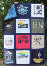 Load image into Gallery viewer, PREORDER Just add tee shirts! Reversible T-Shirt Quilt Kit