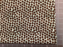 Load image into Gallery viewer, Coffee Chalk Beans Aqua by J. Wecker Frisch from Riley Blake fabrics
