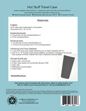 Load image into Gallery viewer, Hot Stuff travel case instructions, templates & silicone insert included