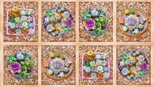 Load image into Gallery viewer, The potted Garden 1-1/2 panels