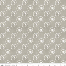 Load image into Gallery viewer, Coffee Chalk Steam Swirl Taupe by J. Wecker Frisch from Riley Blake fabrics