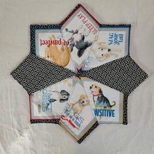Load image into Gallery viewer, dog and holiday table topper
