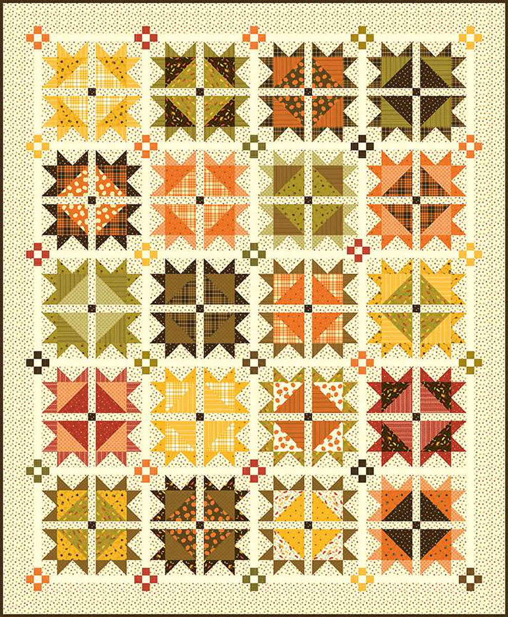 Fall is Calling fabrics designed by Sandy Gervais – Pat on the Back