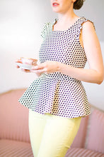 Load image into Gallery viewer, Harlow vintage inspired dress and peplum top Pattern