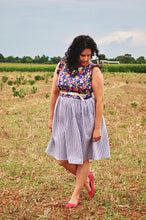 Load image into Gallery viewer, Harlow vintage inspired dress and peplum top Pattern