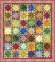 Load image into Gallery viewer, Artisan Batiks Impressions of Tuscany 2 by Lunn Studios grape colorway two yards