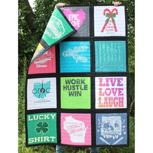 Load image into Gallery viewer, PREORDER Just add tee shirts! Reversible T-Shirt Quilt Kit