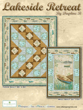 Load image into Gallery viewer, Lakeside Retreat throw quilt kit