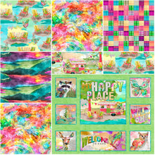 Load image into Gallery viewer, My Happy Place Quilt Kit by Connie Haley from 3 Wishes Fabric kit by Pat