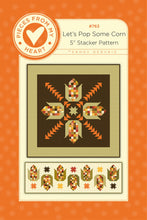 Load image into Gallery viewer, Sandy Gervais Let's Pop Some Corn Runner and Quilt Pattern