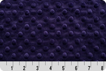 Load image into Gallery viewer, Eggplant Cuddle Dimple Minky