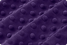 Load image into Gallery viewer, Eggplant Cuddle Dimple Minky