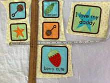 Load image into Gallery viewer, Organic cotton fabric scraps from Robert Kaufman designed by Katie Henagir