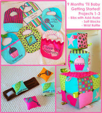 Load image into Gallery viewer, Organic cotton fabric scraps from Robert Kaufman designed by Katie Henagir