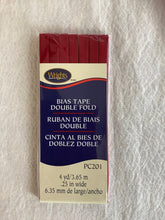 Load image into Gallery viewer, Wright’s Double Fold narrow Bias Tape PC201 1/4 inch