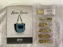 Load image into Gallery viewer, Moon River Shoulder Bag Kit and hardware gold colorway