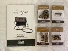 Load image into Gallery viewer, Free Soul Shoulder Bag Kit with hardware gold colorway