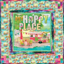 Load image into Gallery viewer, My Happy Place Quilt Kit by Connie Haley from 3 Wishes Fabric kit by Pat