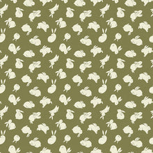 Load image into Gallery viewer, Moon Rabbit graphic olive