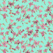 Load image into Gallery viewer, Shizuka collection Cherry Blossom Branches from Timeless Treasures Fabrics

