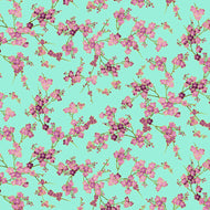 Shizuka collection Cherry Blossom Branches from Timeless Treasures Fabrics