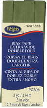 Load image into Gallery viewer, Wright’s extra wide double Fold Bias Tape PC206 1/2 inch
