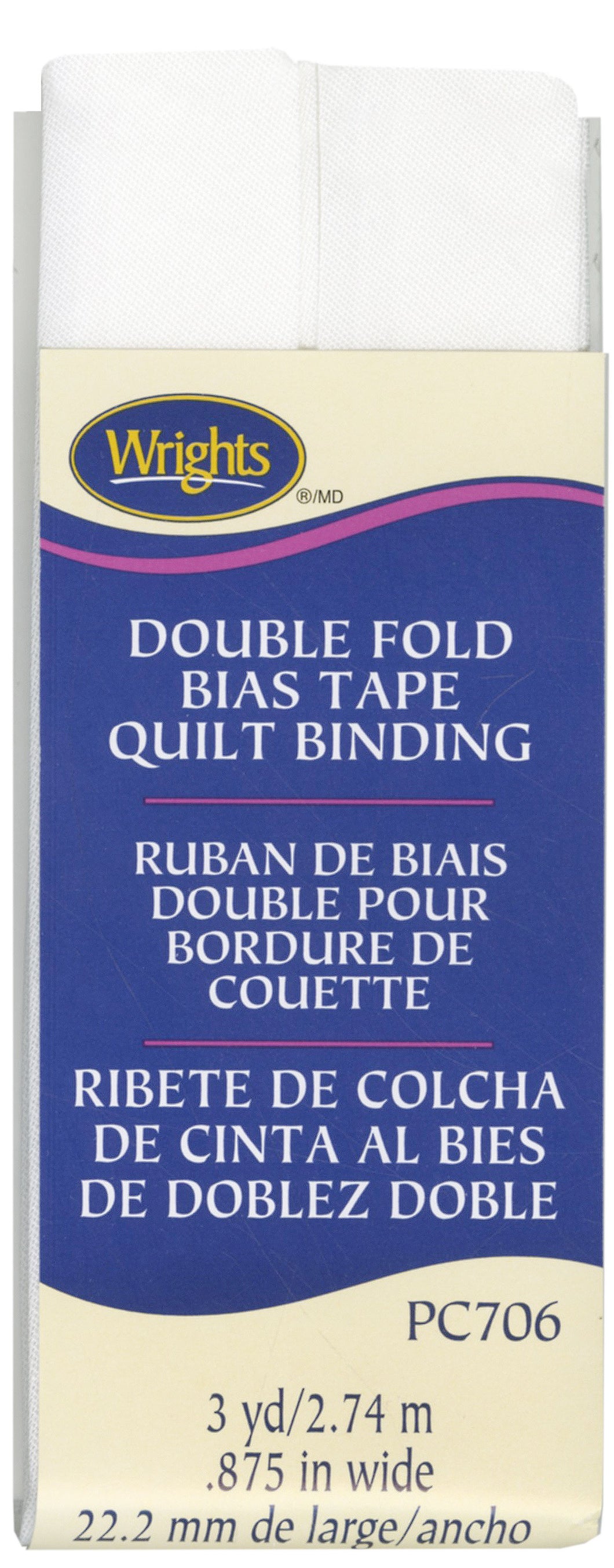 Wrights Double Fold Quilt Binding
