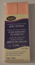 Load image into Gallery viewer, Sweet Peach quilt binding
